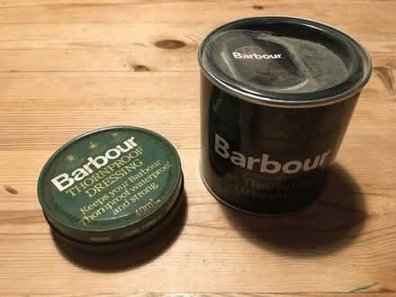 Photo of free Barbour thornproof dressing (Hinton Charterhouse) #1
