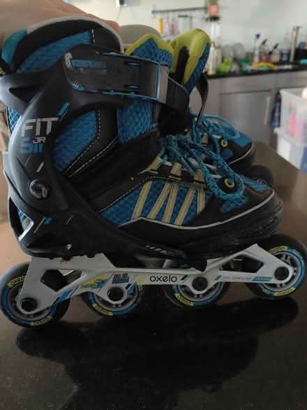 Photo of free Roller skates (blue) (Surrey Quays Station SE16) #1