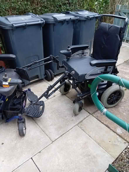 Photo of free X2 power chairs (Bramley) #2