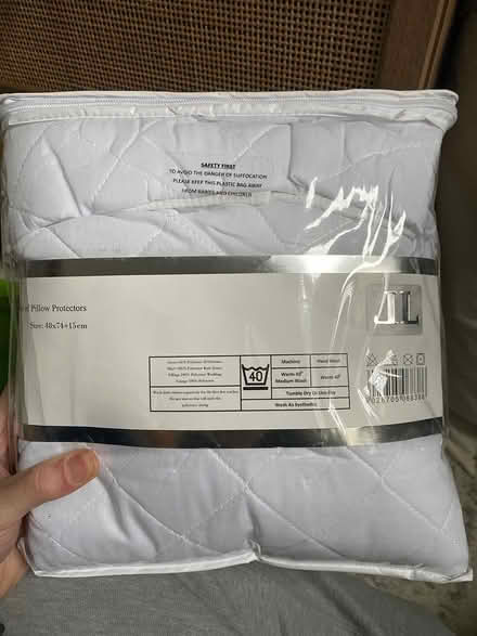 Photo of free Quilted Pillow Protectors x 2 (W5) #2