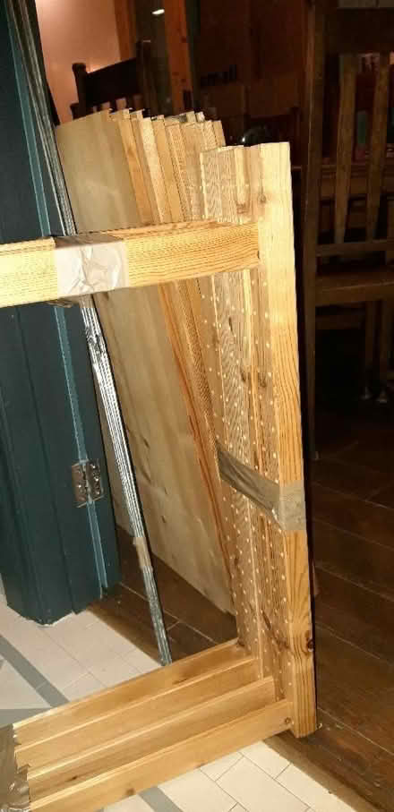 Photo of free Low (two-shelf) 2.8m IKEA storage shelves (Stroud Green N4) #2