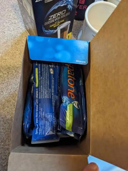 Photo of free Iron water sachets (SW2) #1