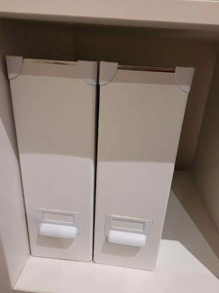 Photo of free Ikea magazine/paper storage file x 2 (Shenley Fields B29) #1