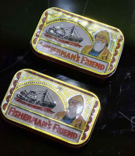 Photo of free Small storage tins - Fishermans Freinds (empty) x2 (Reading West RG1) #1