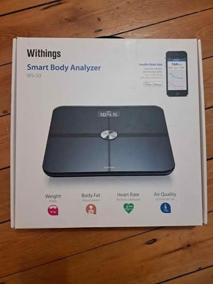 Photo of free Withings bathroom scale (W4 5sb) #1