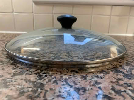 Photo of free 28cm glass pan lid (Five Ashes, Mayfield TN20) #1