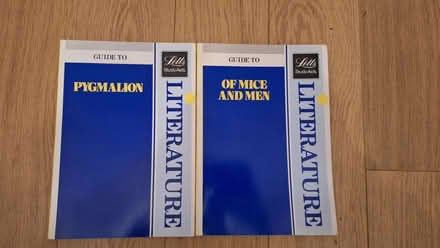 Photo of free GCSE study guides for Pygmalian and Of Mice and Men (Horsell GU21) #1