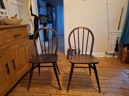 Photo of free 2 dining chairs (Whipps Cross E10) #1