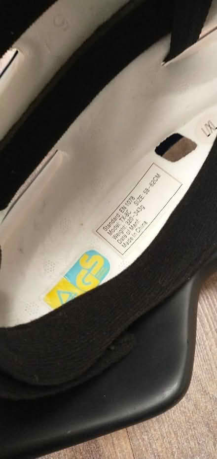 Photo of free Blue cycle helmet 58-62cm (Aspley Guise MK17) #2
