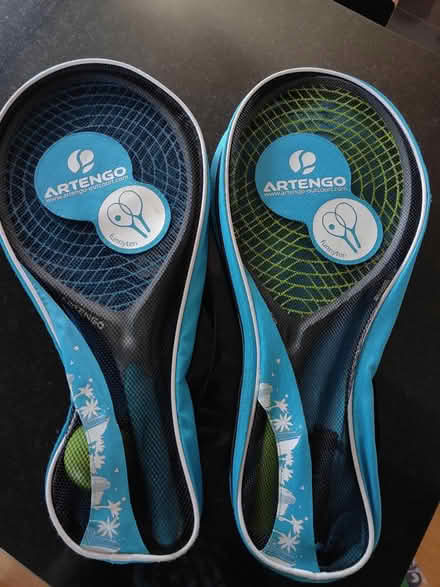 Photo of free 3 rackets and a soft ball (Surrey Quays Station SE16) #1