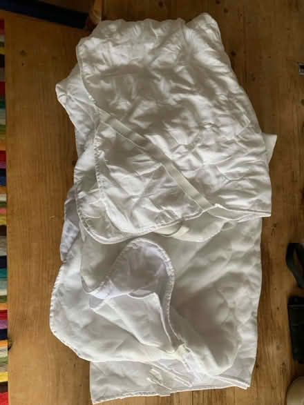 Photo of free 2 x Single Mattress Protectors (ST3 Lightwood) #1