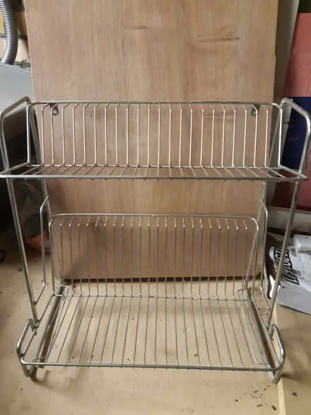 Photo of free Chrome washing-up drying rack (Southmead BS10) #1
