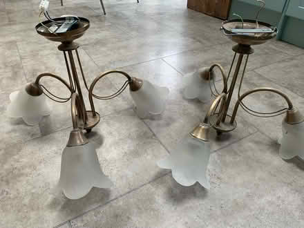 Photo of free Pair of light fittings (Hoole CH2) #2