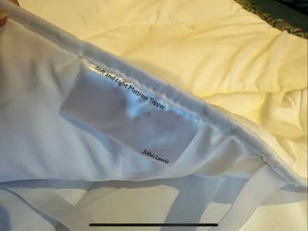 Photo of free John Lewis Mattress Topper (Tanner St, SE1) #2