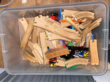 Photo of free Wooden train track (SK3 Edgeley) #1
