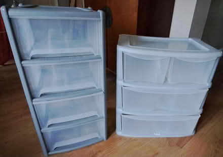 Photo of free 2 plastic storage units (Cheltenham. GL50) #1