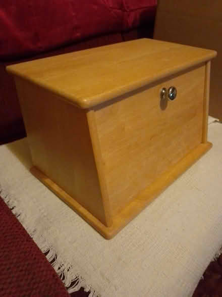 Photo of free Wooden storage bin (ME16 off Buckland Hill) #3