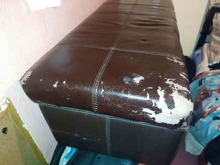 Photo of free Brown Ottoman (Gillingham Kent) #1