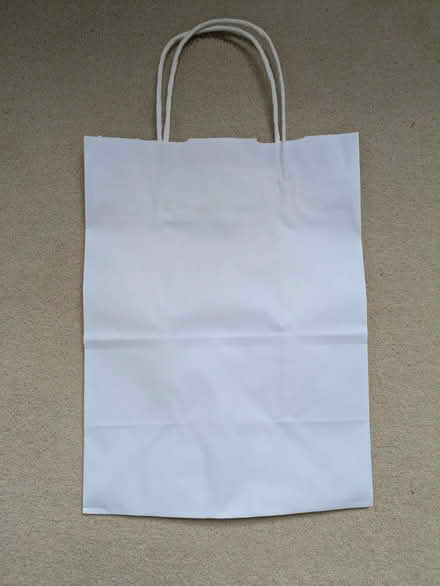 Photo of free White paper party bags (Warley CM14) #1