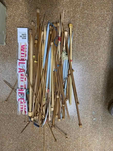 Photo of free Wooden Knitting Neddles (Stockwell / Brixton SW9) #1