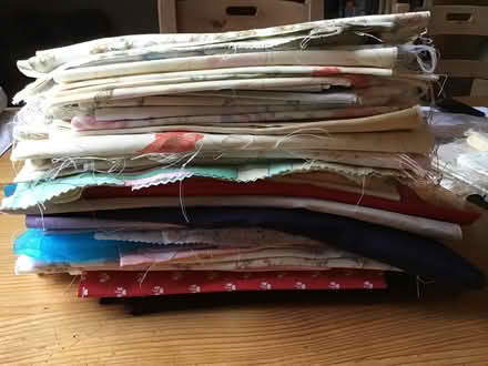 Photo of free Small box of fabric (Barnard's Green WR14) #2