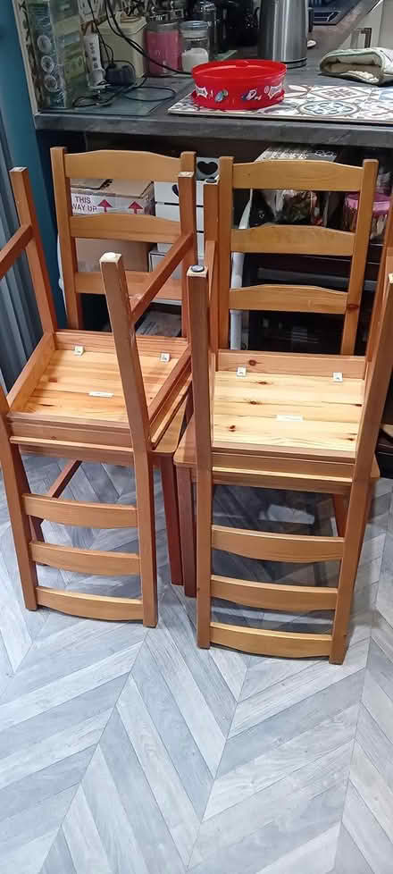 Photo of free 4 Ikea Jokmokk chairs (Tarleton PR4) #1