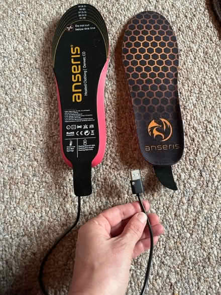 Photo of free Anseris heated insoles (Kingston, NY) #3