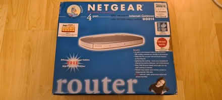 Photo of free Netgear WiFi Router/Switch/Modem complete & boxed (Longford CV6) #1