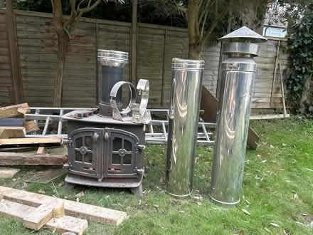 Photo of free Wood burner (lawrence rd hampton, TW12) #1