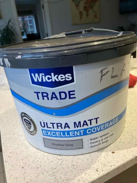 Photo of free 10L Matt Paint Shadow Grey (Belmont Close Uxbridge UB8) #1