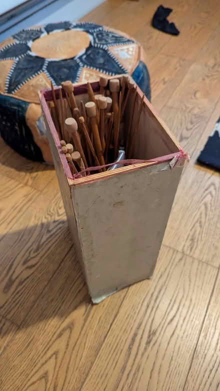 Photo of free Wooden Knitting Neddles (Stockwell / Brixton SW9) #2