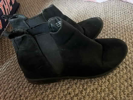 Photo of free Size 7 black ankle boots (Mount Pleasant ST4) #1