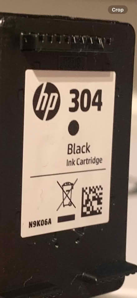 Photo of HP 304 black printer ink cartridge (High Wickham TN35) #1