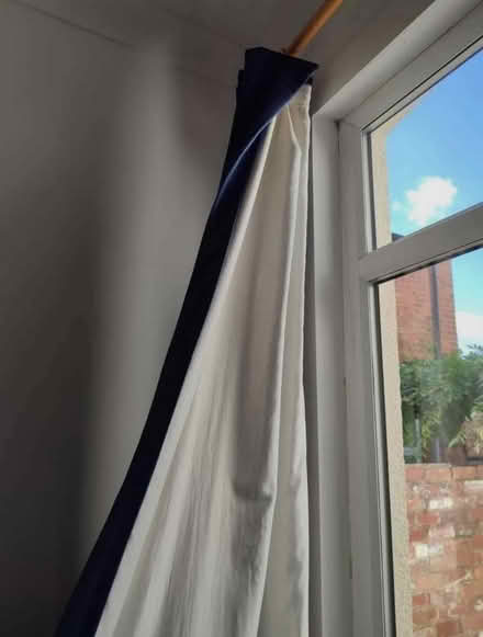 Photo of free Dark blue curtains (B29) #2