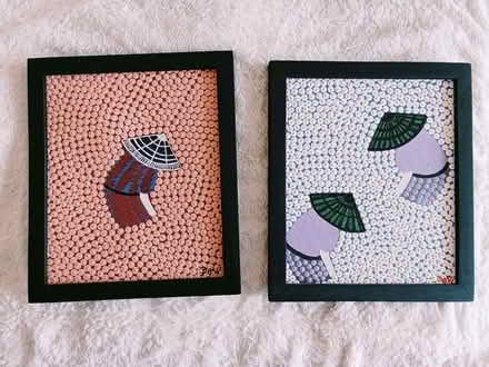 Photo of free Small dot paintings x2 (NW6 Kilburn) #1