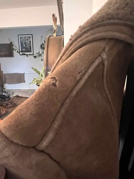 Photo of free Vintage sheepskin coat, size 10-12 (Gamlingay SG19) #3