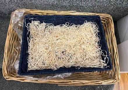 Photo of free 2 wicker trays for hampers, etc (Wallasey CH44) #1