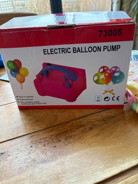 Photo of free Electric balloon pump (Iffley OX4) #1