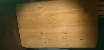 Photo of free Low (two-shelf) 2.8m IKEA storage shelves (Stroud Green N4) #1
