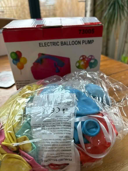 Photo of free Electric balloon pump (Iffley OX4) #2