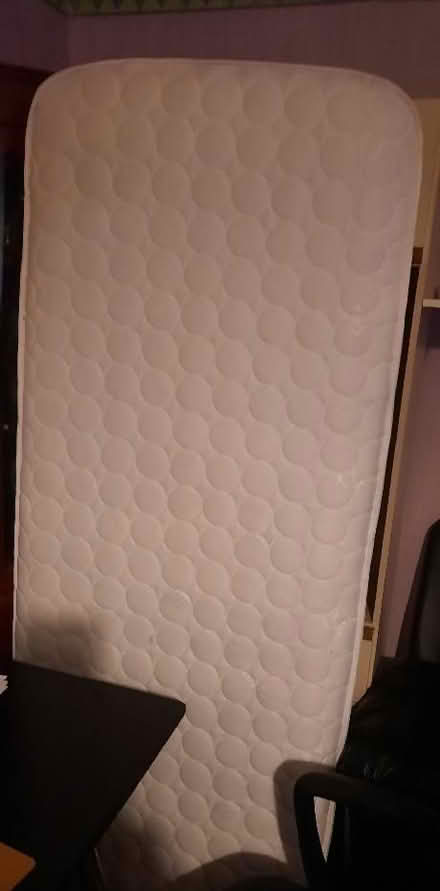 Photo of free Camp bed frame & small single matress (Derbyshire Hill WA9) #2