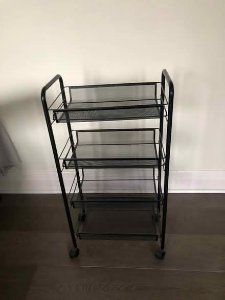 Photo of free Metal storage trolley (Bexleyheath DA7) #1