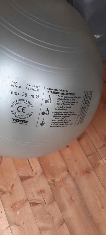 Photo of free Large Exercise Ball (New Milton) #1