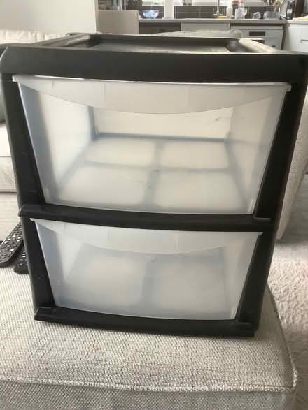 Photo of free Two drawer plastic storage unit (Childwall L16) #1