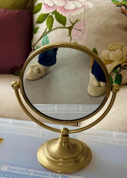 Photo of free Swivel gold mirror (Beaconsfield HP9) #1