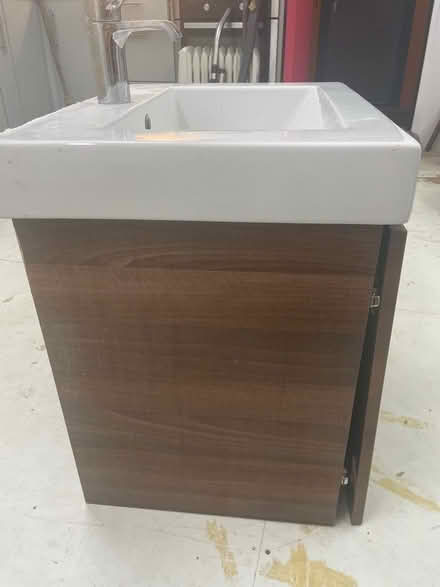 Photo of free Basin walling with cupboard and tap (Bradford on Avon BA15) #4