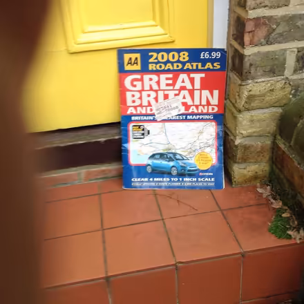 Photo of free Road Atlas Britain and Ireland (Jericho OX1) #1