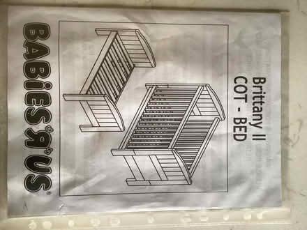 Photo of free Cot/bed (Craiglockhart EH14) #2
