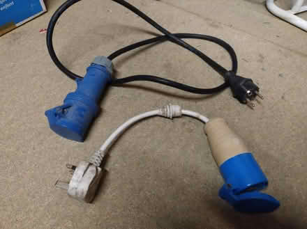 Photo of free Caravan or camper hook up leads (Seaford, East Sussex) #1