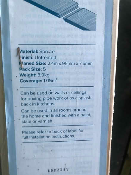 Photo of free Tongue and groove pine cladding (Central Lancaster LA1) #2